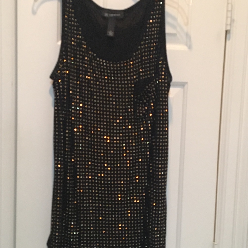 Unique Tank Top; Stylish, Versatile & one of a kind by INC. New, never worn.
